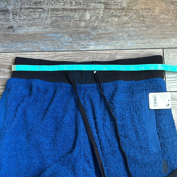 NWT FP Movement Free People Cuddle Up Cozy Pants S M L Blue - Picture 12 of 12